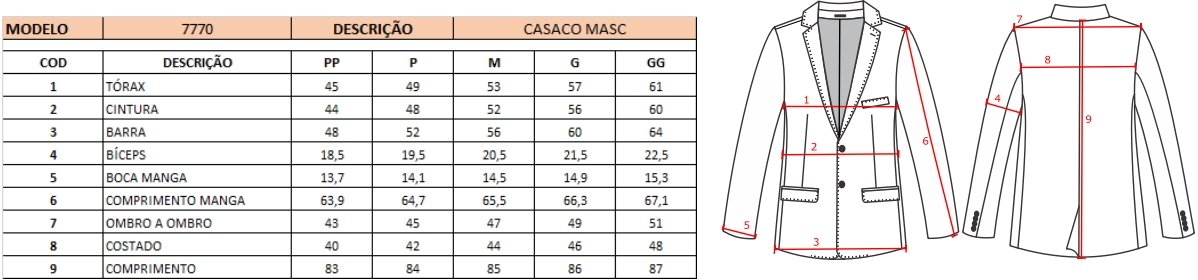 Casaco Masculino Longo Grafite Casaco Masculino Longo Grafite