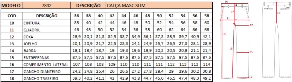 Calça de Algodão Masculina Slim Confort Cinza Claro Calça de Algodão Masculina Slim Confort Cinza Claro