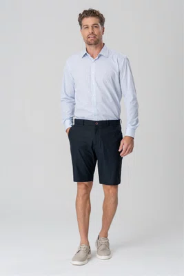 Bermuda Masculina em Malha Preta