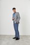 Blazer Casual Masculino Slim 2 Botões Cinza