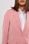 Blazer Curto de Alfaiataria Rosa Claro