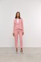 Blazer Curto de Alfaiataria Rosa Claro