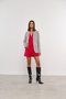 Blazer Feminino Alongado Cinza Claro