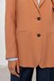 Blazer Feminino Reto 2 Botões Caramelo