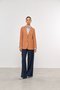 Blazer Feminino Reto 2 Botões Caramelo