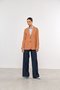 Blazer Feminino Reto 2 Botões Caramelo