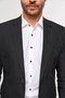 Blazer Masculino de Linho 2 Botões Slim Preto