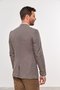 Blazer Masculino Slim de Algodão Marrom