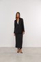 Blazer Reto de Alfaiataria Premium 2 Botões Preto