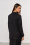 Blazer Reto de Alfaiataria Premium 2 Botões Preto