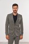 Blazer Slim Confort em Malha e Meio Forro Verde Militar