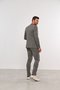 Blazer Slim Confort em Malha e Meio Forro Verde Militar