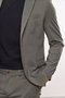 Blazer Slim Confort em Malha e Meio Forro Verde Militar