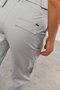 Calça Cargo de Alfaiataria Premium Cinza Claro