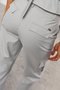 Calça Cargo de Alfaiataria Premium Cinza Claro