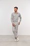 Calça de Algodão Masculina Slim Confort Cinza Claro
