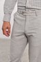 Calça de Algodão Masculina Slim Confort Cinza Claro