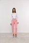 Calça Feminina Cenoura de Alfaiataria Rosa Claro