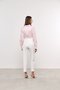 Calça Feminina de Alfaiataria Cenoura Off White