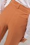 Calça Feminina Reta Cós Diferenciado Caramelo