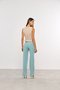 Calça Feminina Reta de Alfaiataria Verde Claro