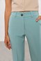 Calça Feminina Reta de Alfaiataria Verde Claro