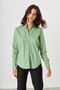 Camisa Feminina Clássica de Algodão Verde