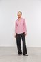 Camisa Feminina Listrada Clássica de Algodão