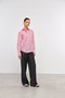 Camisa Feminina Listrada Clássica de Algodão