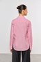 Camisa Feminina Listrada Clássica de Algodão