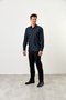 Camisa Masculina Slim Manga Comprida Fio de Bambo