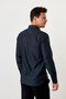 Camisa Masculina Slim Manga Comprida Fio de Bambo