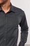 Camisa Masculina Slim Manga Comprida Preta