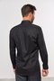 Camisa Masculina Super Slim de Algodão Fio 50 Preta