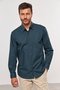 Camisa Masculina Tradicional com Bolso Manda Comprida