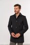 Casaco Masculino Longo Preto