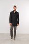 Casaco Masculino Longo Preto