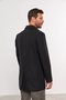 Casaco Masculino Longo Preto