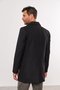 Casaco Masculino Longo Preto