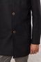 Casaco Masculino Longo Preto