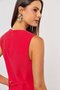 Colete Feminino Curto Vermelho